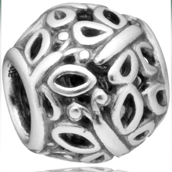 Retired Pandora Openwork Butterfly Garden Bead Charm Fits Pandora Bracelet Rare - Picture 1 of 8
